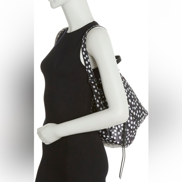 Rebecca Minkoff Julian Nylon Polka Dot Backpack - Picture 5 of 12